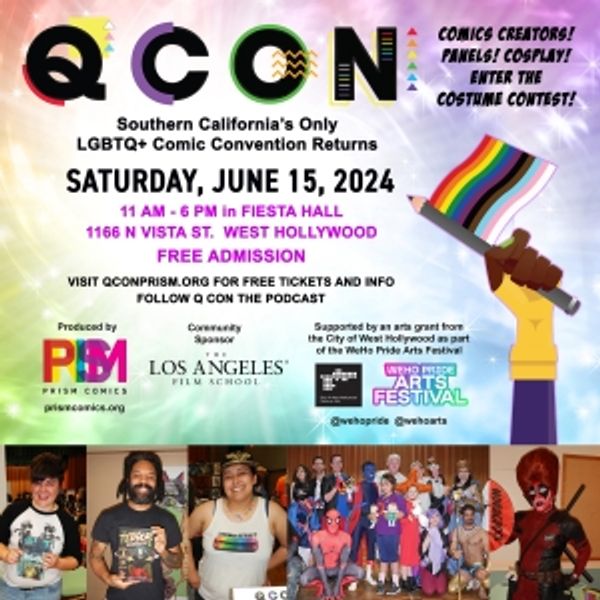 Q Con Comic Convention Set For This Summer Photo