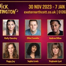 Cast Set For DICK WHITTINGTON at Exeter Northcott Theatre