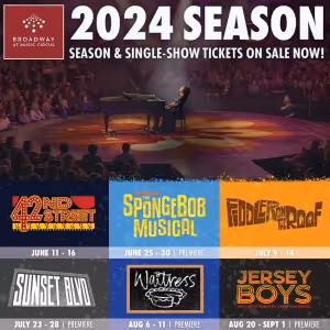 WAITRESS, 42ND STREET, and More Set For Broadway at Music Circus 2024-25 Season