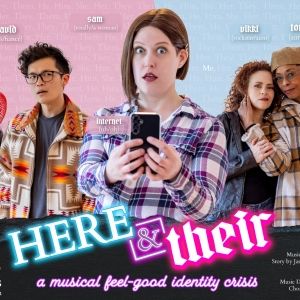 HERE AND THEIR World Premiere Opens During Pride Month At 12th Avenue Arts