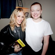 Photos: Kylie Minogue Visits Sarah Snook at THE PICTURE OF DORIAN GRAY
