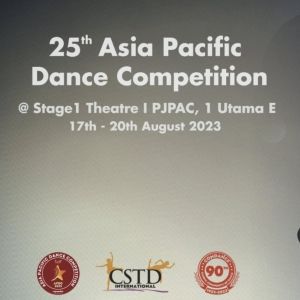 25TH ASIA PACIFIC DANCE COMPETITION Set For This Month