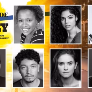 Full Cast Set For BETWEEN RIVERSIDE AND CRAZY at Hampstead Theatre