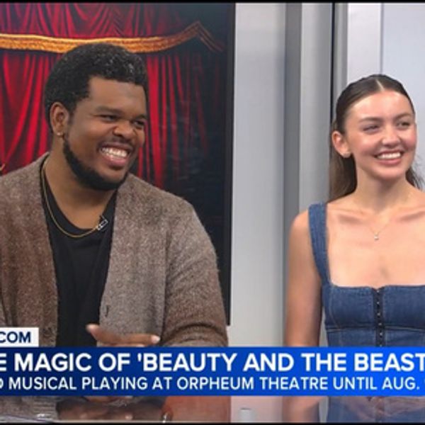 Video: BEAUTY AND THE BEAST Stars Talk Orpheum Theatre Run on KGO7 Photo