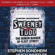 SWEENEY TODD Comes to the Five Towns College Performing Arts Center