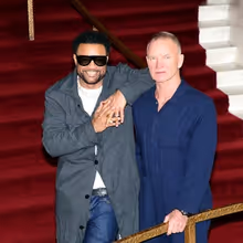 Photos: Sting & Shaggy Get Ready for THE LAST SHIP at the Met