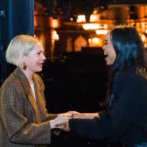 Photos: Michelle Williams Meets Michelle Williams At DEATH BECOMES HER