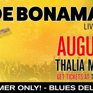 Joe Bonamassa Comes to Thalia Mara Hall in August