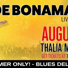 Joe Bonamassa Comes to Thalia Mara Hall in August