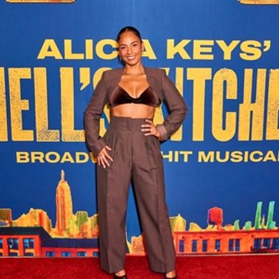Photos: Alicia Keys Attends HELL'S KITCHEN National Tour Opening