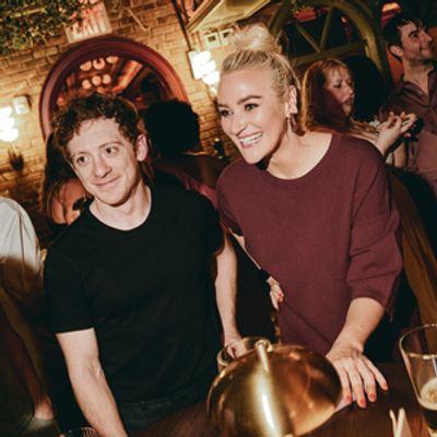 Photos: Ethan Slater & Betsy Wolfe’s Opening Night of LITTLE SHOP