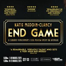 Katie Reddin-Clancy Will Premiere END GAME at Adelaide Fringe