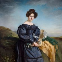 The Art Gallery of South Australia Unveils ' Full length portrait of a woman in a lan