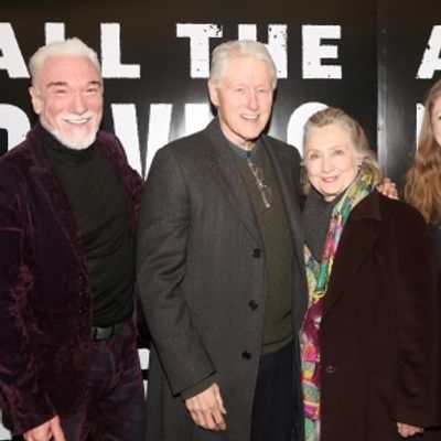 Photo: The Clintons Visit Patrick Page&#039;s ALL THE DEVILS ARE HERE