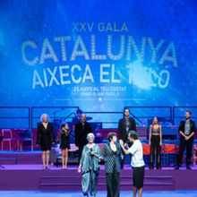 CATALUNYA AIXECA EL TELÓ celebra 25 años reivindicando el teatro con una gran gala 