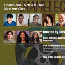 CHAMELEON - A NEW MUSICAL to Make World Premiere at Hudson Theatre
