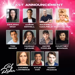 Additional Cast Revealed For COOL RIDER 10th Anniversary Concert at London Palladium