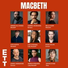 Cast Set For MACBETH at the Lyric Hammersmith Theatre
