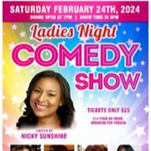 Comic Nicky Sunshine Hosts Ladies Night Showcase at Comedy in Harlem This Weekend