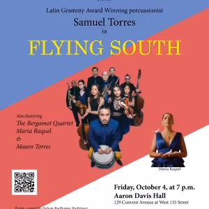 Samuel Torres and his Latin Chamber Ensemble Come to City College Center for the Arts