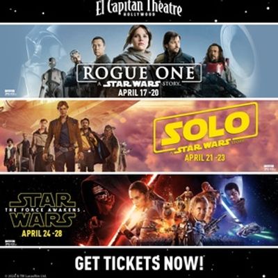 STAR WARS Films Return To El Capitan Theatre For Limited Engagement