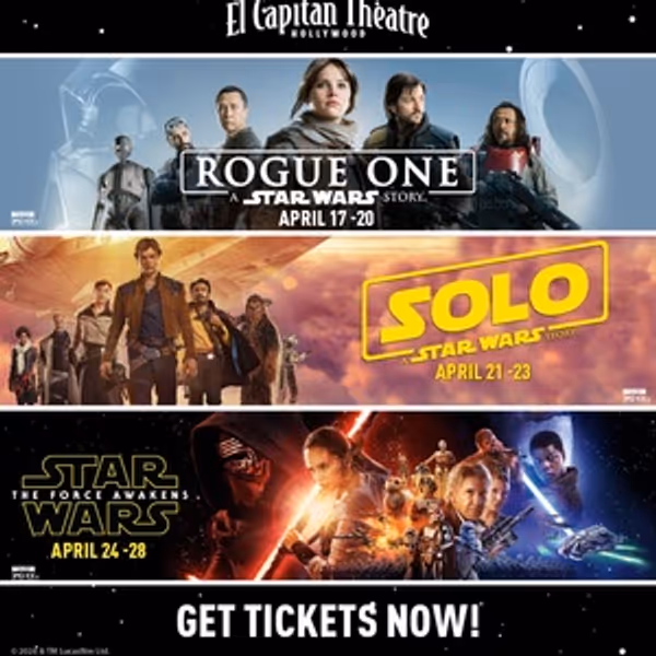 STAR WARS Films Return To El Capitan Theatre For Limited Engagement Photo