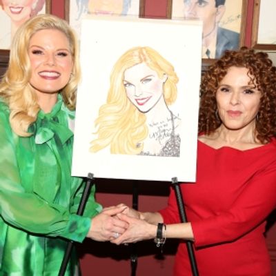 Photos: DEATH BECOMES HER&#039;s Megan Hilty Gets Honored with a Sardi&#039;s Portrait