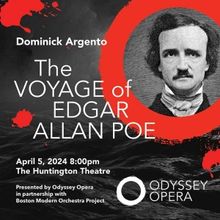 Odyssey Opera Performs THE VOYAGE OF EDGAR ALLAN POE in April
