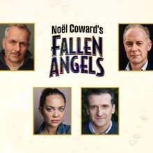 Full Cast Set For Noël Coward's FALLEN ANGELS at Menier Chocolate Factory