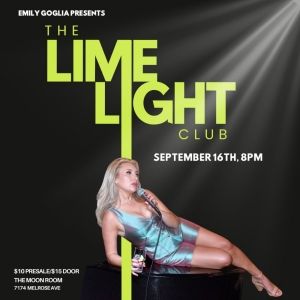 EMILY GOGLIA PRESENTS THE LIMELIGHT CLUB Comes to the Moon Room This Month