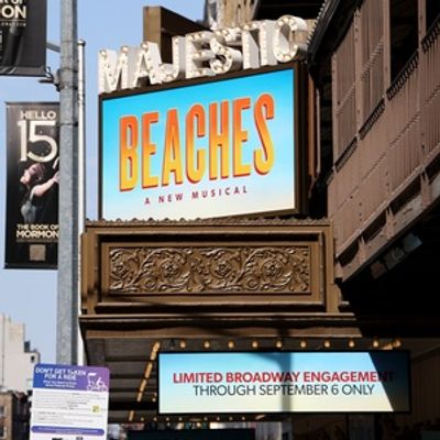 Photos: First Look at the Broadway Marquee for BEACHES