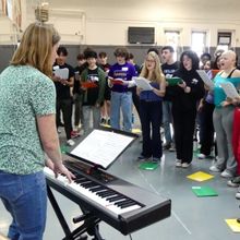 Photos: NYC Students Hit the Rehearsal Room for the Roger Rees Awards