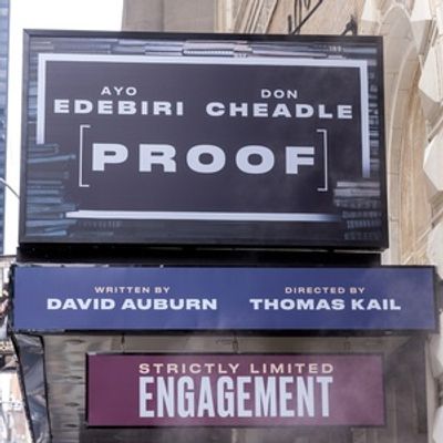 Up on the Marquee: PROOF, Starring Ayo Edebiri &amp; Don Cheadle 