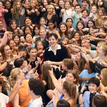 Photos: THE LOST BOYS Tony-Winner Ali Louis Bourzgui Visits Students at Broadway Artists Alliance