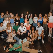 Photos: Knicks City Dancers Visit MJ: THE MUSICAL