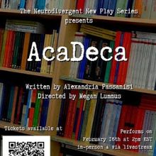 Neurodivergent New Play Series Returns With ACADECA Reading