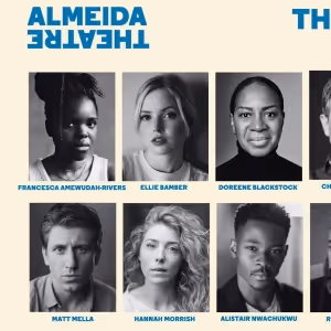 Cast Set For THE LINE OF BEAUTY at the Almeida Theatre
