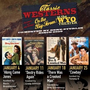 Classic Western Film Series Returns to the WYO in January