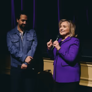 Photos: Hillary Clinton and Lin-Manuel Miranda Host Biden Fundraiser at SUFFS
