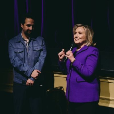 Photos: Hillary Clinton and Lin-Manuel Miranda Host Biden Fundraiser at SUFFS