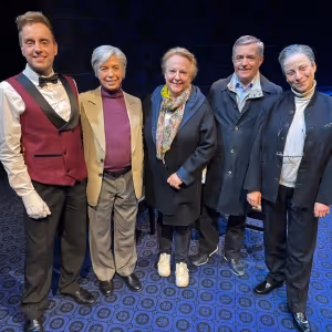 Photos: Austrian Consul General Visit LAST CALL At New World Stages