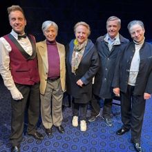 Photos: Austrian Consul General Visit LAST CALL At New World Stages