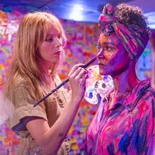 Photos: Alexa Meade Paints Amber Gray, Derek Klena, Drew Gehling, and More!