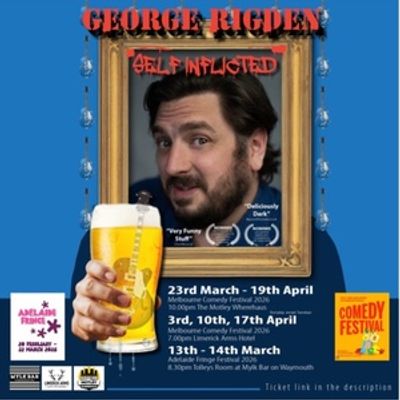 George Rigden Brings SELF INFLICTED to Melbourne Comedy Festival