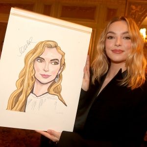 Photo Exclusive: PRIMA FACIE Star Jodie Comer Gets Her Very Own Sardi's Caricature!