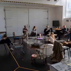 Photos: BLACK COMEDY in Rehearsal at the Orange Tree Theatre