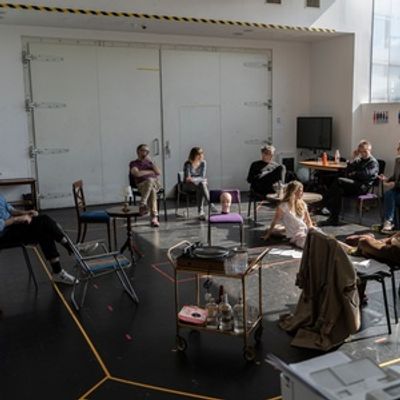 Photos: BLACK COMEDY in Rehearsal at the Orange Tree Theatre