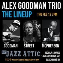 Alex Goodman to Perform at Ken's Jazz Attic February 12