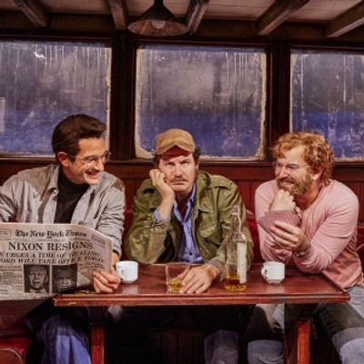 Photo: Alex Brightman, Colin Donnell &amp;amp; Ian Shaw in THE SHARK IS BROKEN