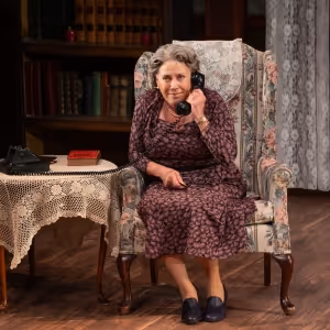 Photos: Judy Kaye, Bernard Dotson and Jim Poulos in DRIVING MISS DAISY at Theatre…